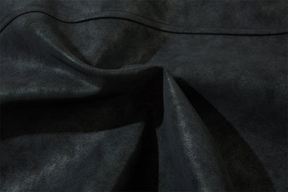 Men's vintage distressed leather jacket color options