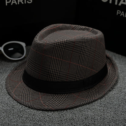 Houndstooth Sun Hat