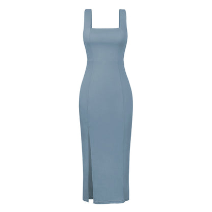 Women's halter neck maxi dress alternate color