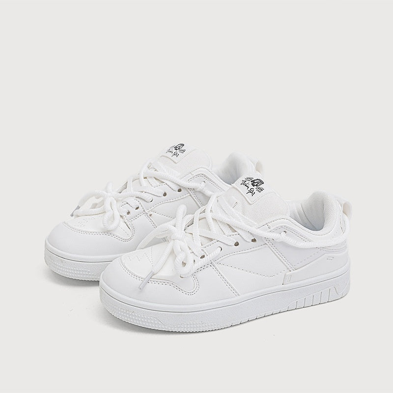 Retro heavy industry sneakers styled