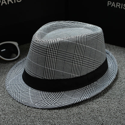 Houndstooth Sun Hat
