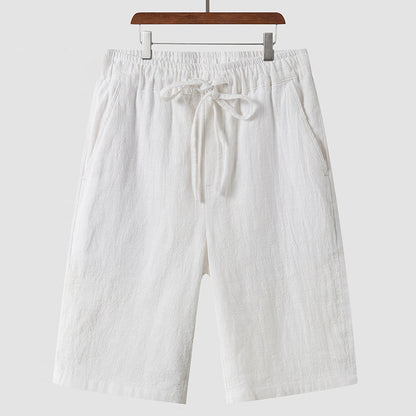 Heritage linen shorts color options