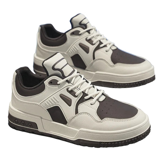 Men's chunky low-top sneakers casual streetwear shoes