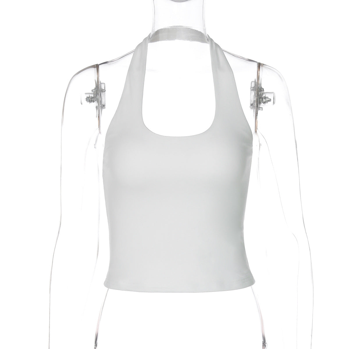 Backless slim vest color options