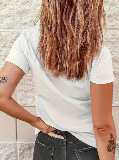 Prairie floral tee back view