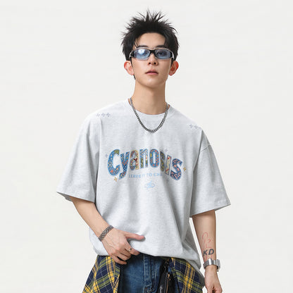 Embroidered Patch Tee