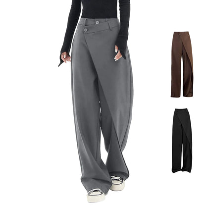 Irregular wide leg pants main view