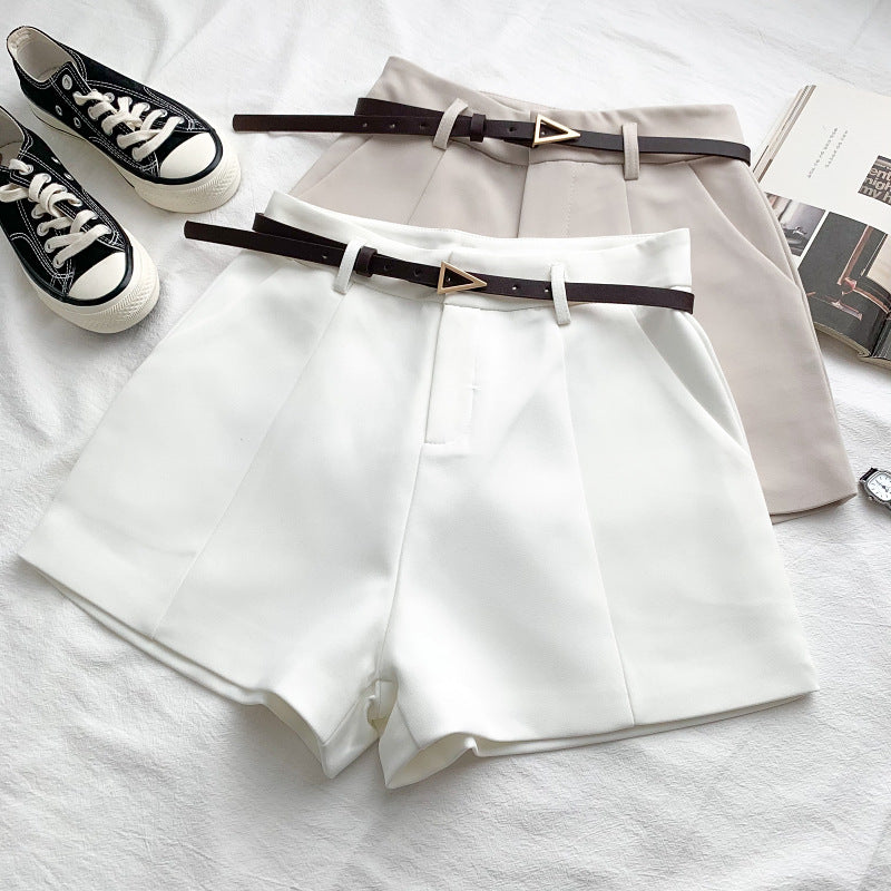 Women's vintage luxe shorts back view