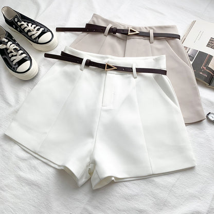 Women's vintage luxe shorts back view