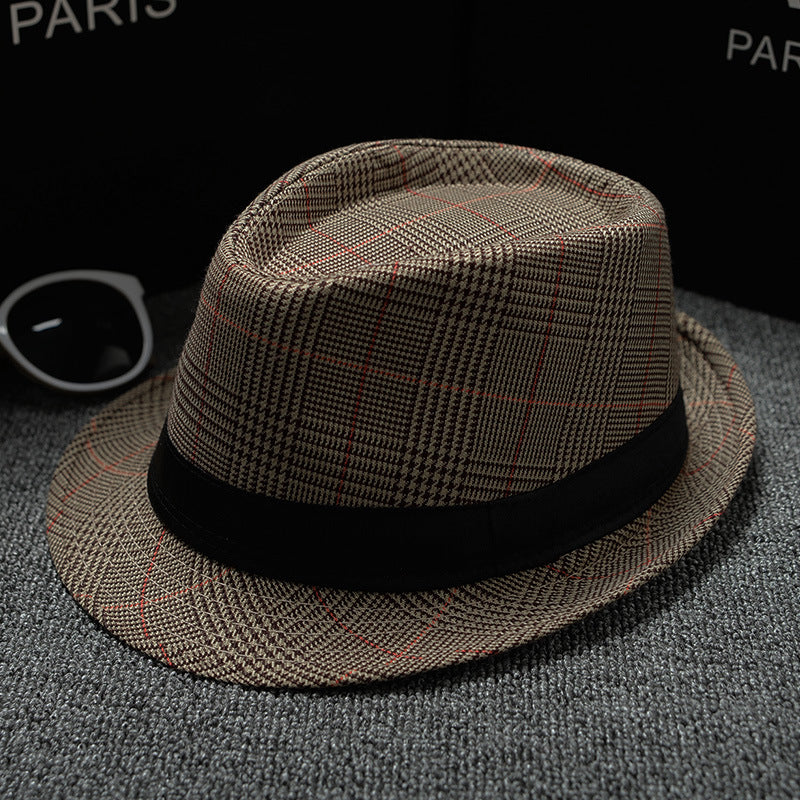 Houndstooth Sun Hat