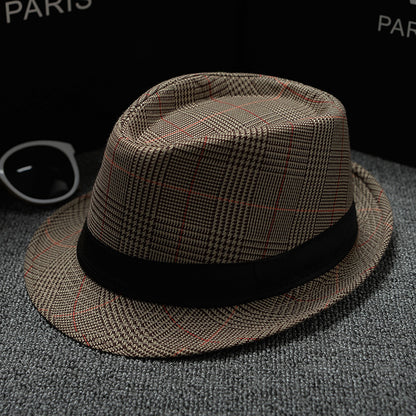 Houndstooth Sun Hat