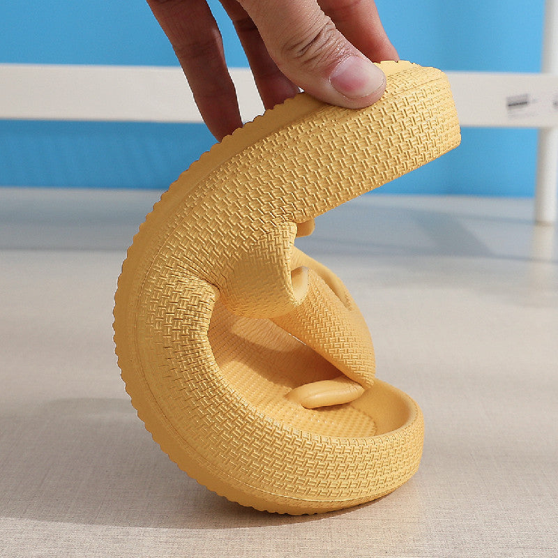 Thick sole EVA slides lifestyle
