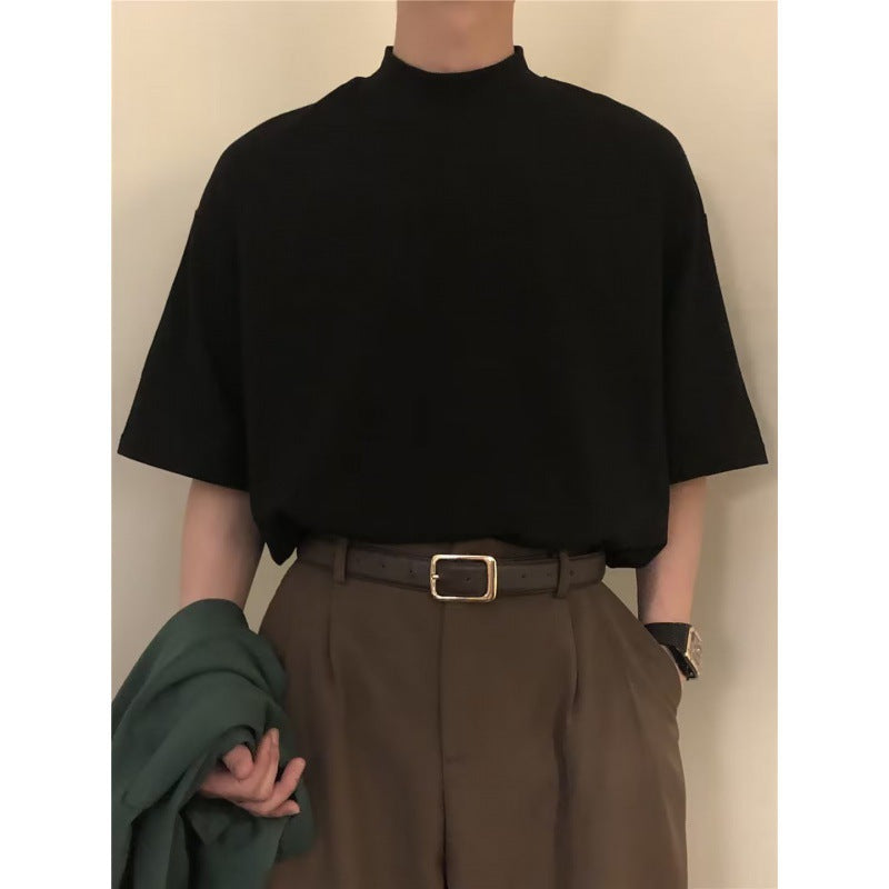 Men's Hong Kong drape shirt back view