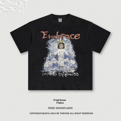 Unisex Retro Loose Tee