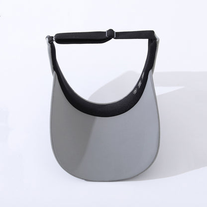 Wide brim sunshade hat side view
