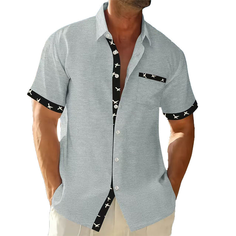 Men's loose casual t-shirt relaxed everyday streetwear
