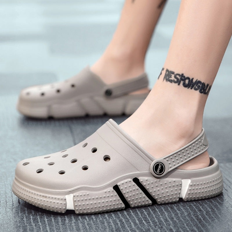 Unisex summer hole sandals lifestyle