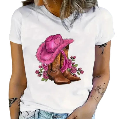Prairie floral tee main view
