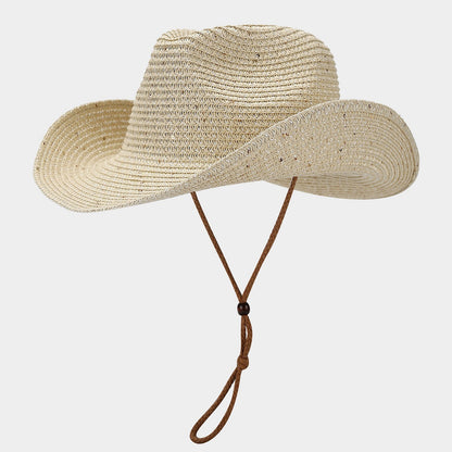 Sequin Panama Straw Hat