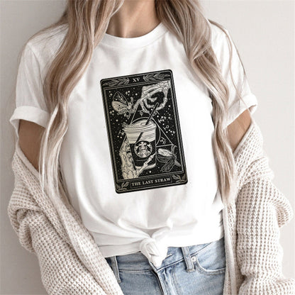Tarot arcana graphic tee lifestyle