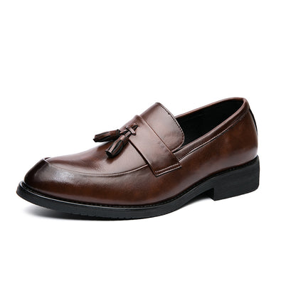 Hampton loafer side view black