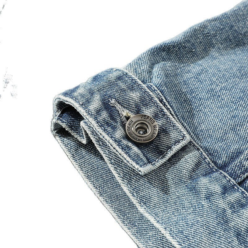 Washed Denim Vest
