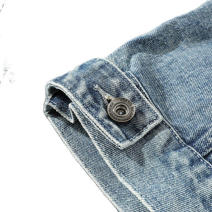 Washed Denim Vest