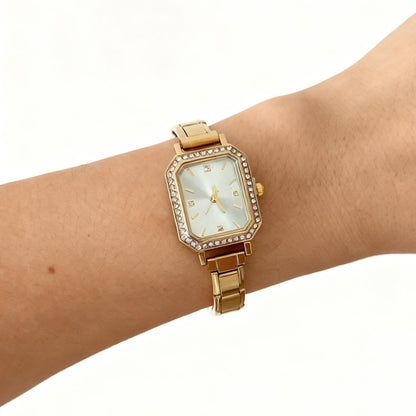 Diamond-embellished watch main view