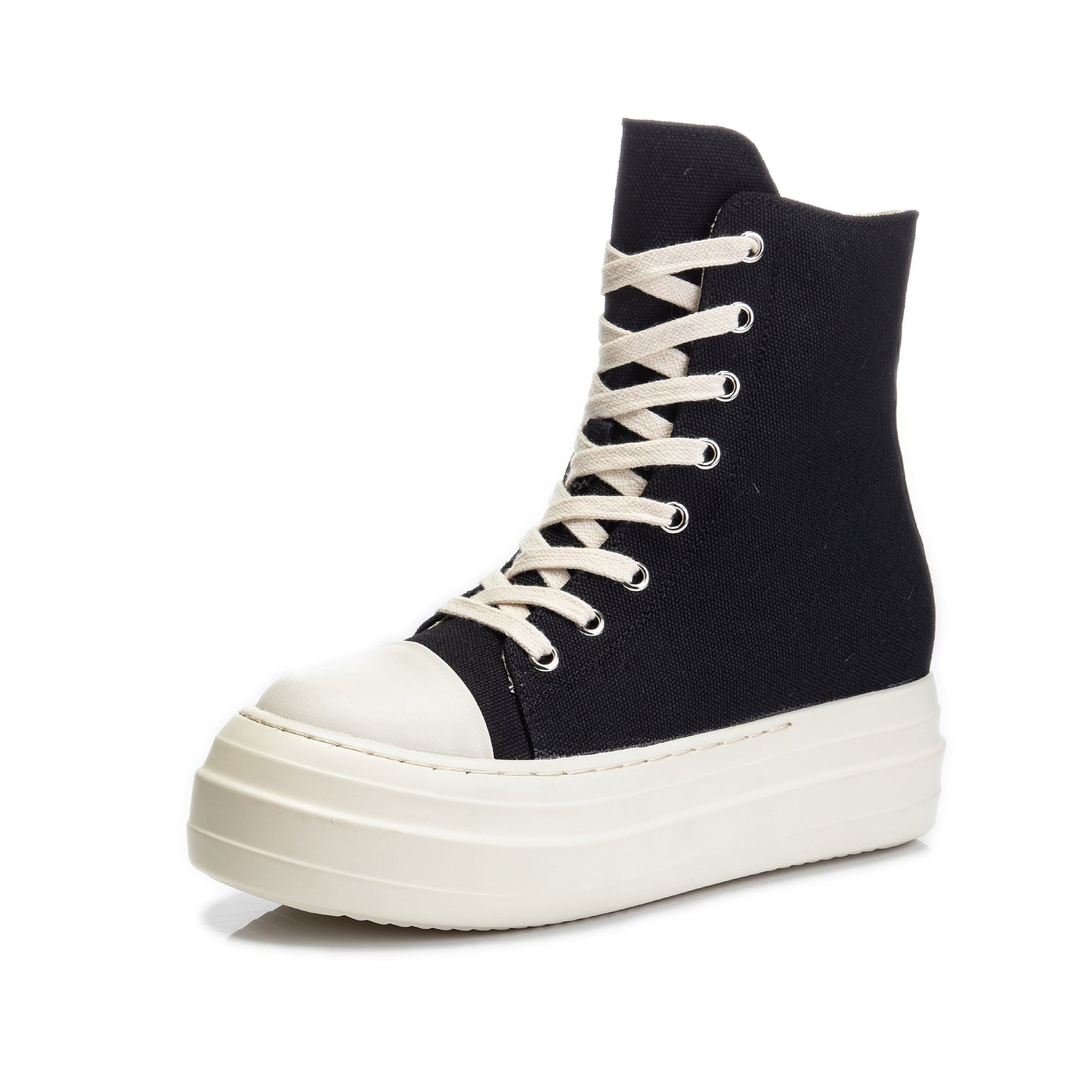 Platform high top sneakers color options