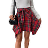 Women's asymmetrical hem skirt main view