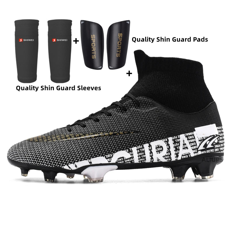 Unisex High Top Stud Football Boots