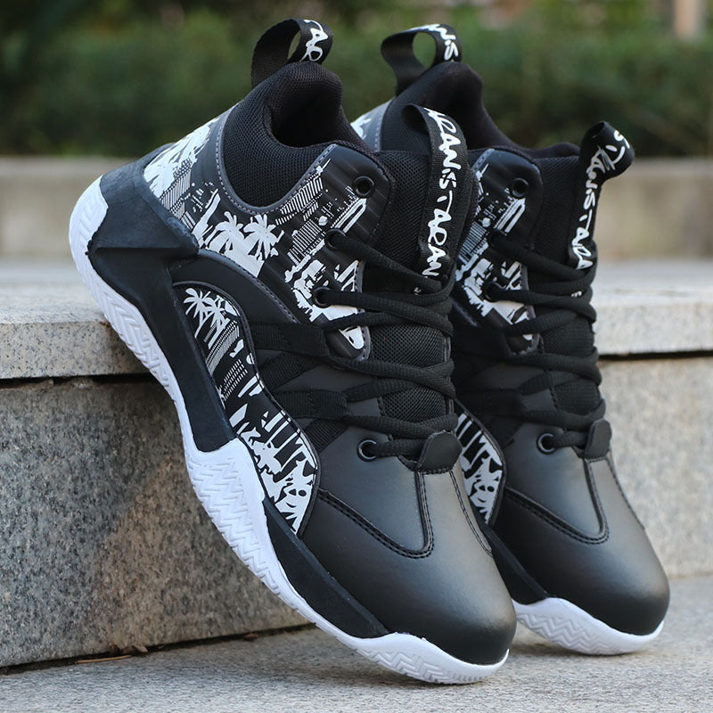 Unisex elevated court highs side view