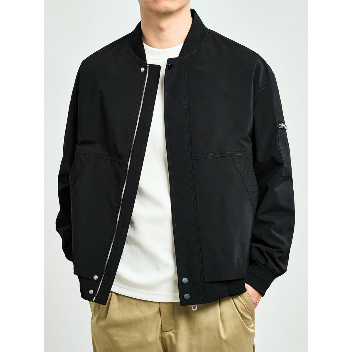 Spring Solid Jacket