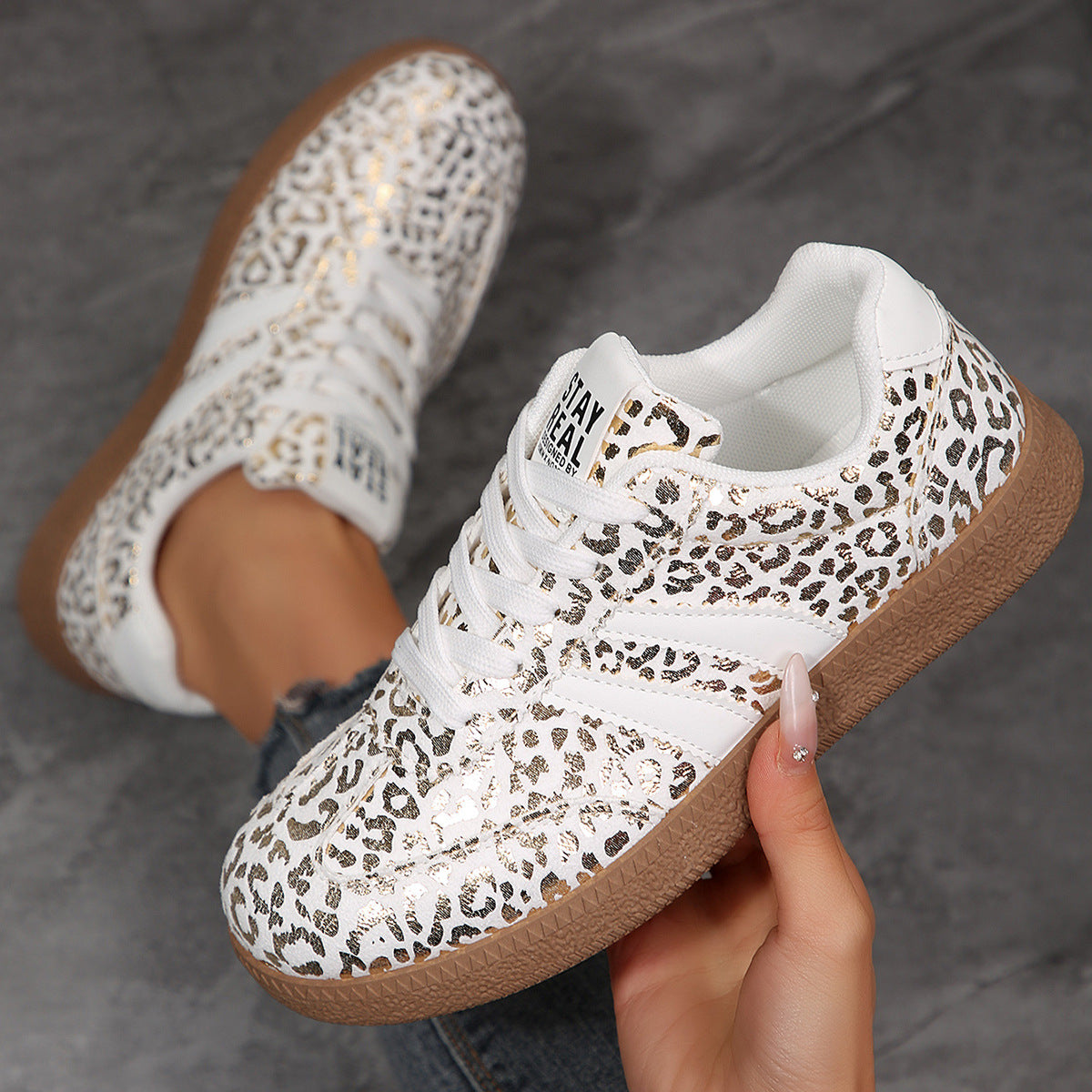 Fashionable sneakers lifestyle