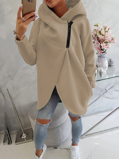 Plus Size Solid Sweater