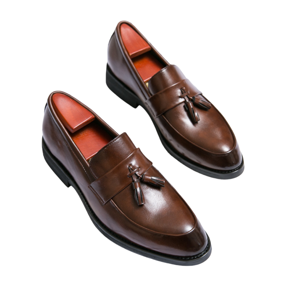 Men's Hampton loafer smart casual shoes in black